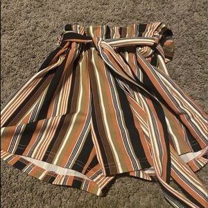 Stripped Colorful Shorts !